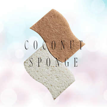 coconut sponge 椰殼纖維木漿海綿