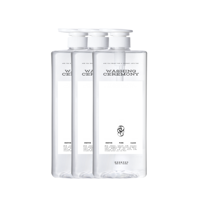 「三入組」WASHING CEREMONY 酵素碗盤清潔劑1000ML 